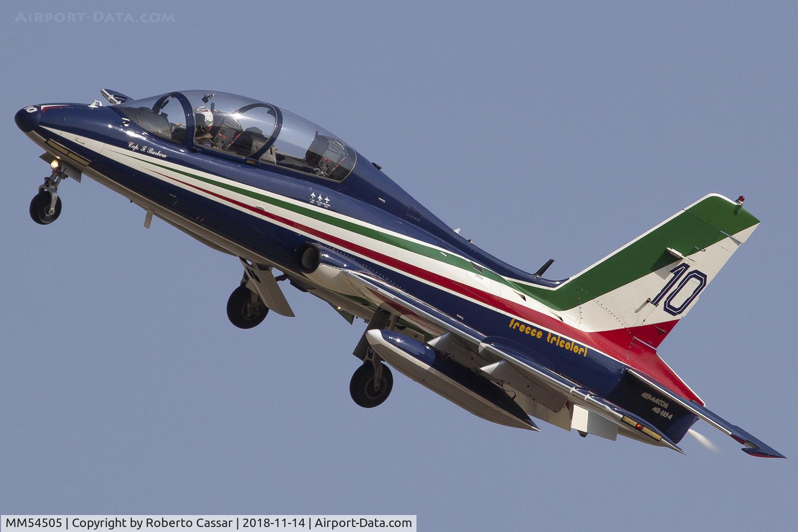 MM54505, Aermacchi MB-339A C/N 6716/111/AA053, BIAS 2018 - SAKHIR AIRBASE OBKH