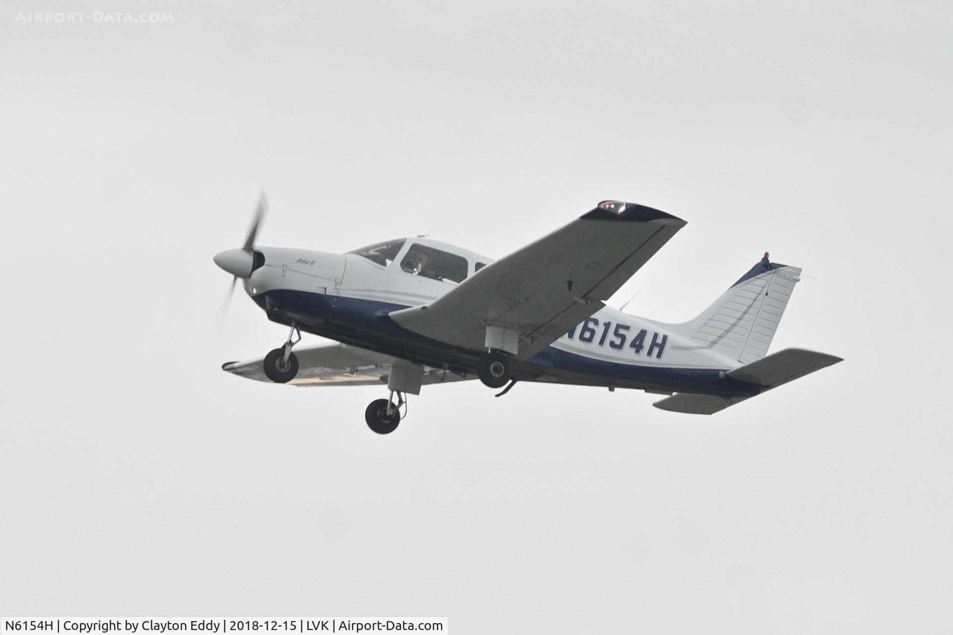 N6154H, 1977 Piper PA-28-181 C/N 28-7890212, Livermore Airport California 2018.