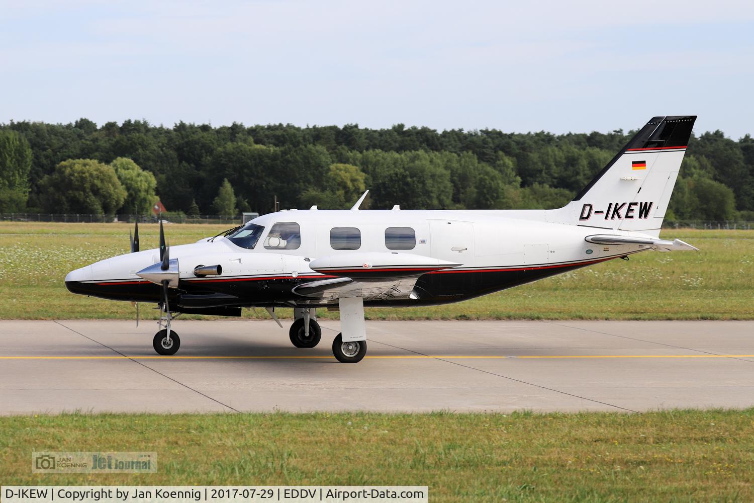 D-IKEW, 1978 Piper PA-31T Cheyenne II C/N 31T-7820066, D-IKEW, Piper PA-31T Cheyenne II at Hannover Airport EDDV