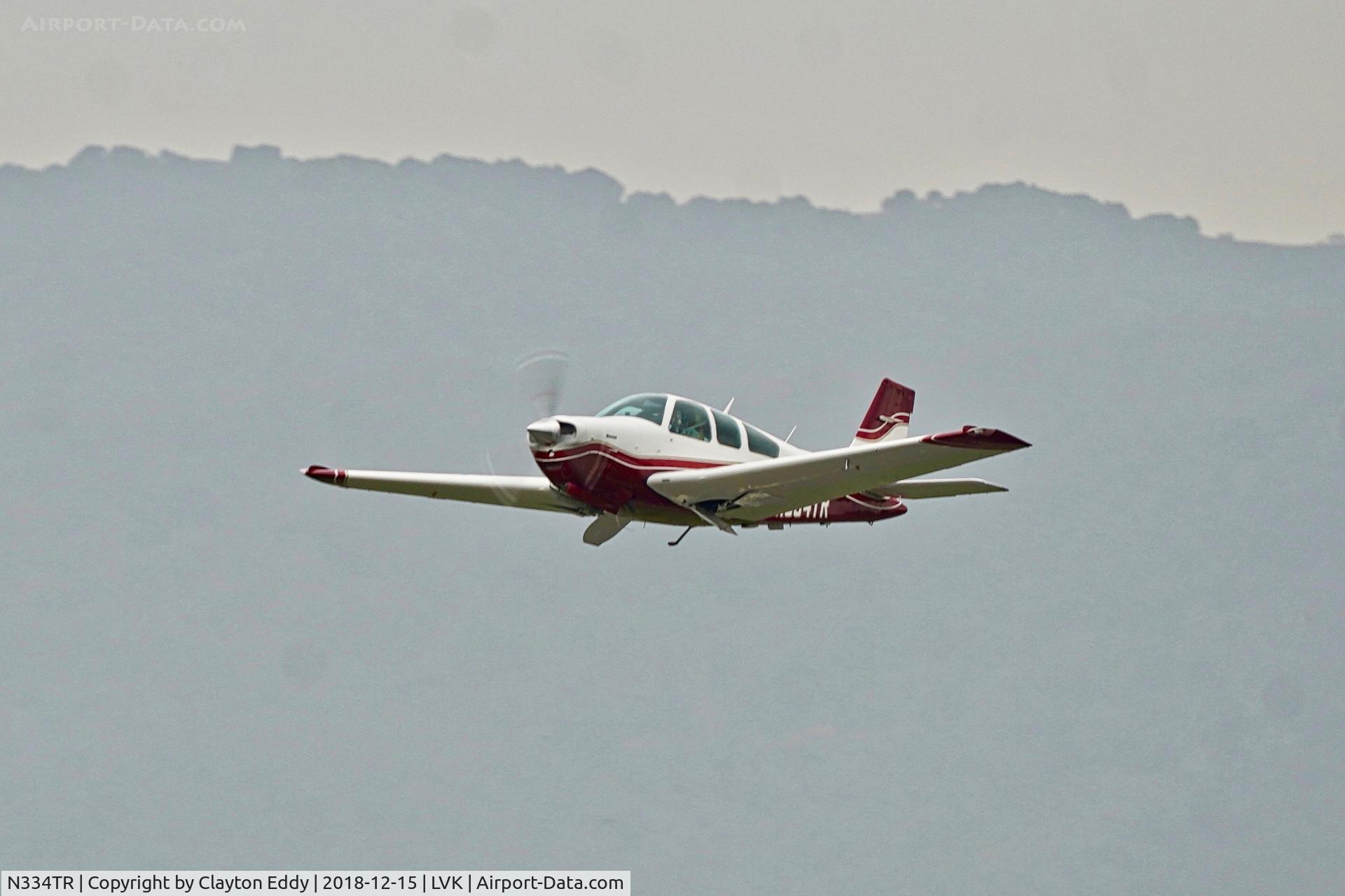 N334TR, 1990 Beech F33A Bonanza C/N CE-1499, Livermore Airport California 2018.