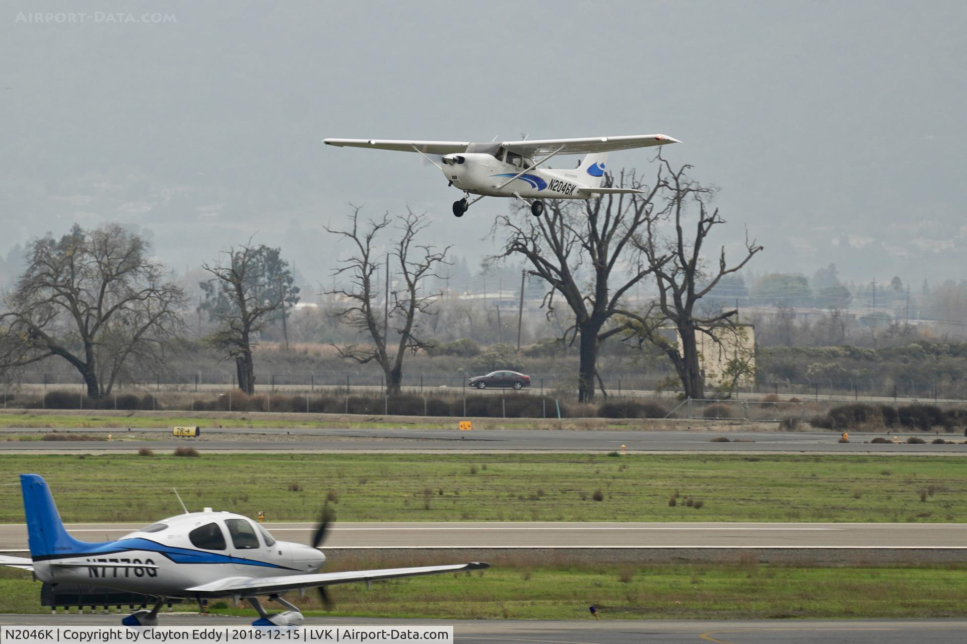 N2046K, 2017 Cessna 172S Skyhawk C/N 172S12092, Livermore Airport California 2018.