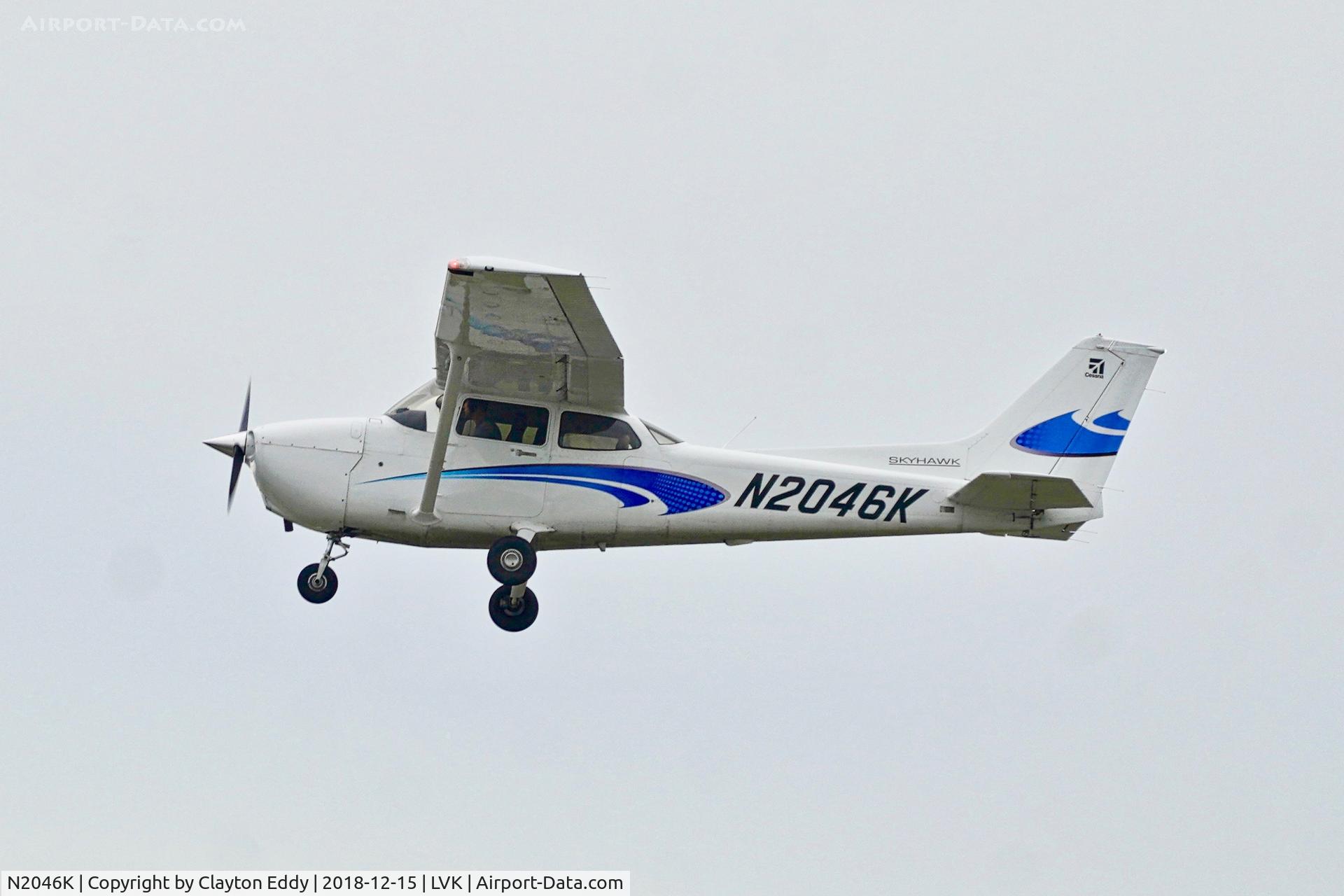 N2046K, 2017 Cessna 172S Skyhawk C/N 172S12092, Livermore Airport California 2018.