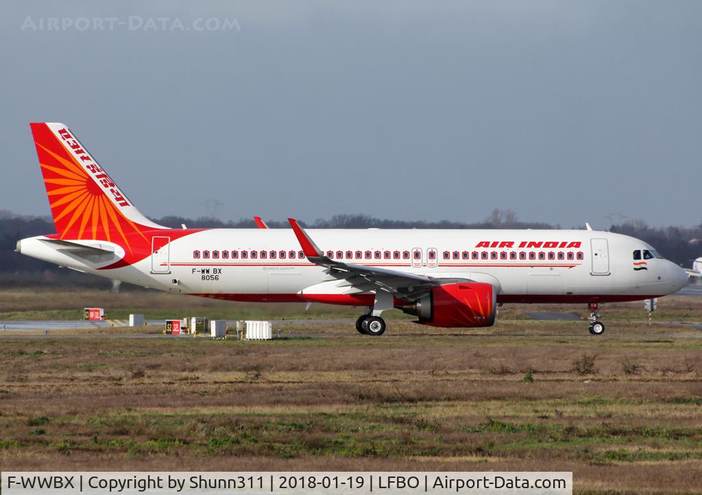F-WWBX, 2017 Airbus A320-251N C/N 8056, C/n 8056 - To be VT-EXM