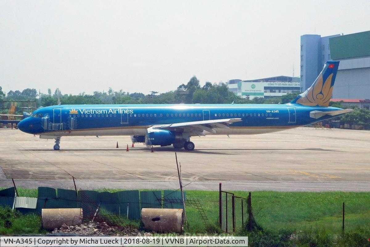 VN-A345, 2004 Airbus A321-231 C/N 2261, At Hanoi