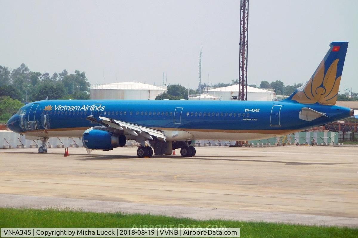 VN-A345, 2004 Airbus A321-231 C/N 2261, At Hanoi