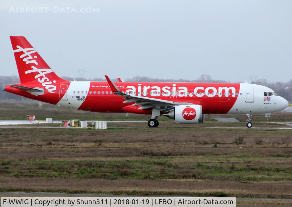 F-WWIG, 2017 Airbus A320-251N C/N 8050, C/n 8050 - To be 9M-AGR