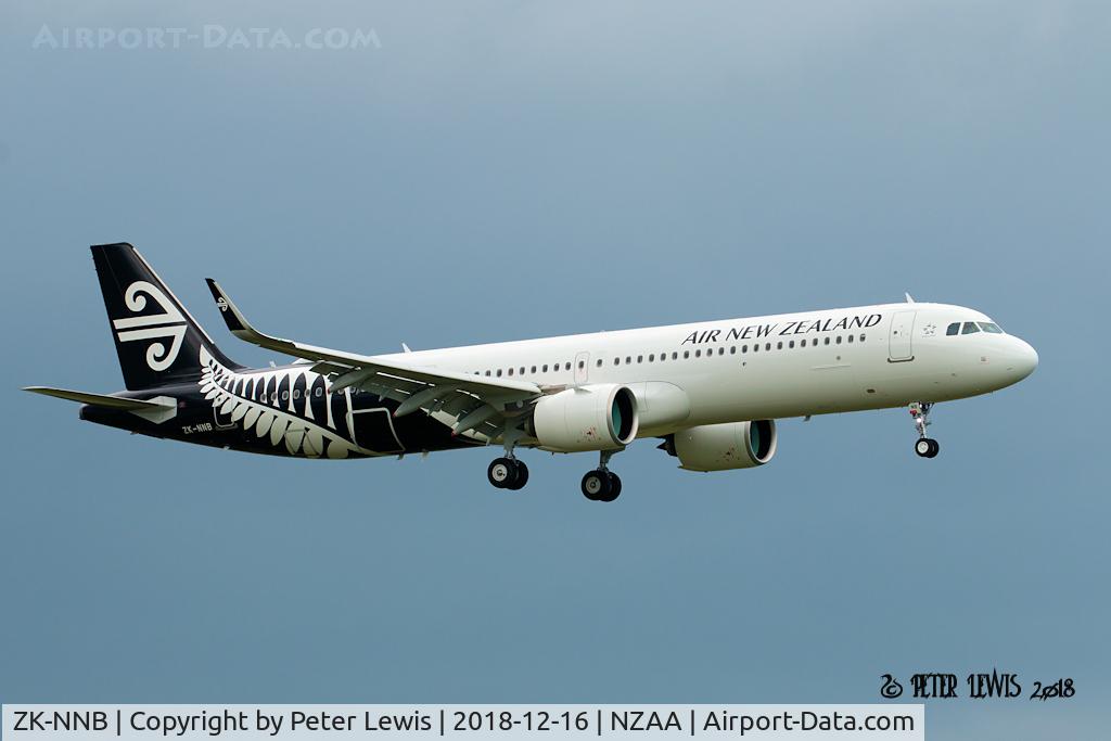 ZK-NNB, 2018 Airbus A321-271NX C/N 8542, Air New Zealand Ltd., Auckland
