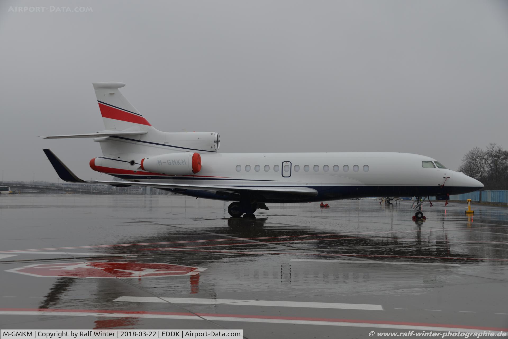 M-GMKM, 2012 Dassault Falcon 7X C/N 183, Dassault Falcon 7X - MKAir7X flying for Kylie Minogue - 183 - M-GMKM - 22.03.2018 - CGN