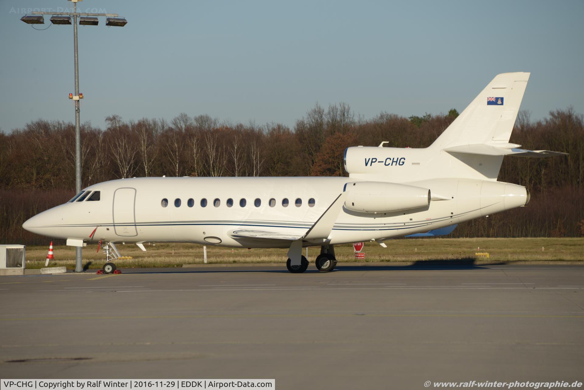 VP-CHG, 2013 Dassault Falcon 900LX C/N 266, Dassault Falcon 900EX - Air Service Werkflugdienst - 266 - VPCHG - 29.11.2016 - CGN
