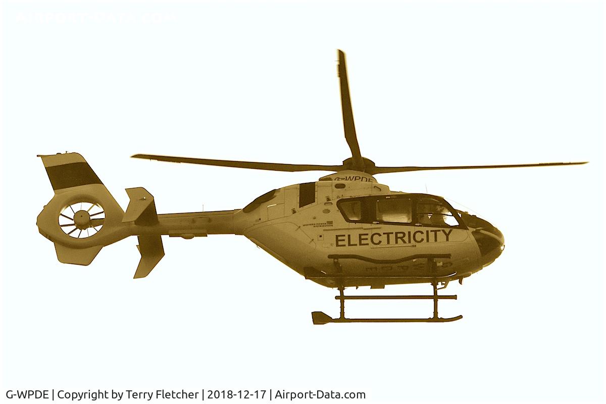 G-WPDE, 2015 Airbus Helicopters EC-135P-2+ C/N 1145, Overflying Belper, Derbyshire