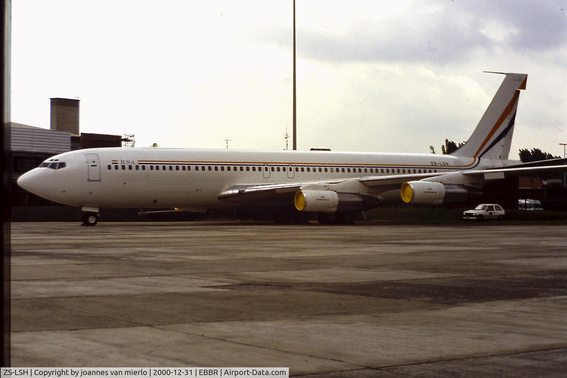 ZS-LSH, 1968 Boeing 707-323C C/N 19577, Brussels '90s