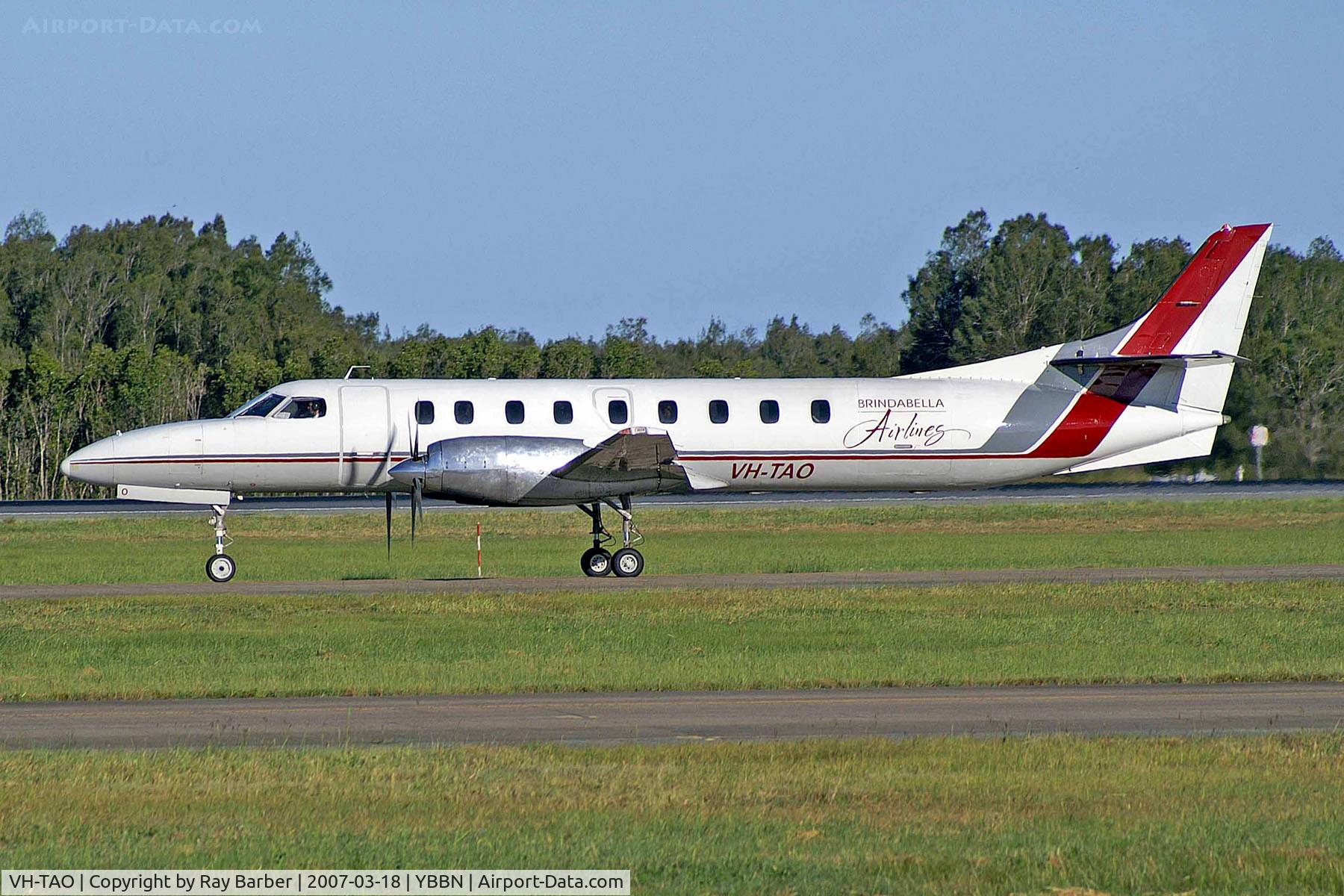 VH-TAO, 1982 Fairchild Swearingen SA-227AC Metro III C/N AC-513, VH-TAO   Swearingen SA.227AC Metro III [AC-513] (Brindabella Airlines) Brisbane-Int'l~VH 18/03/2007