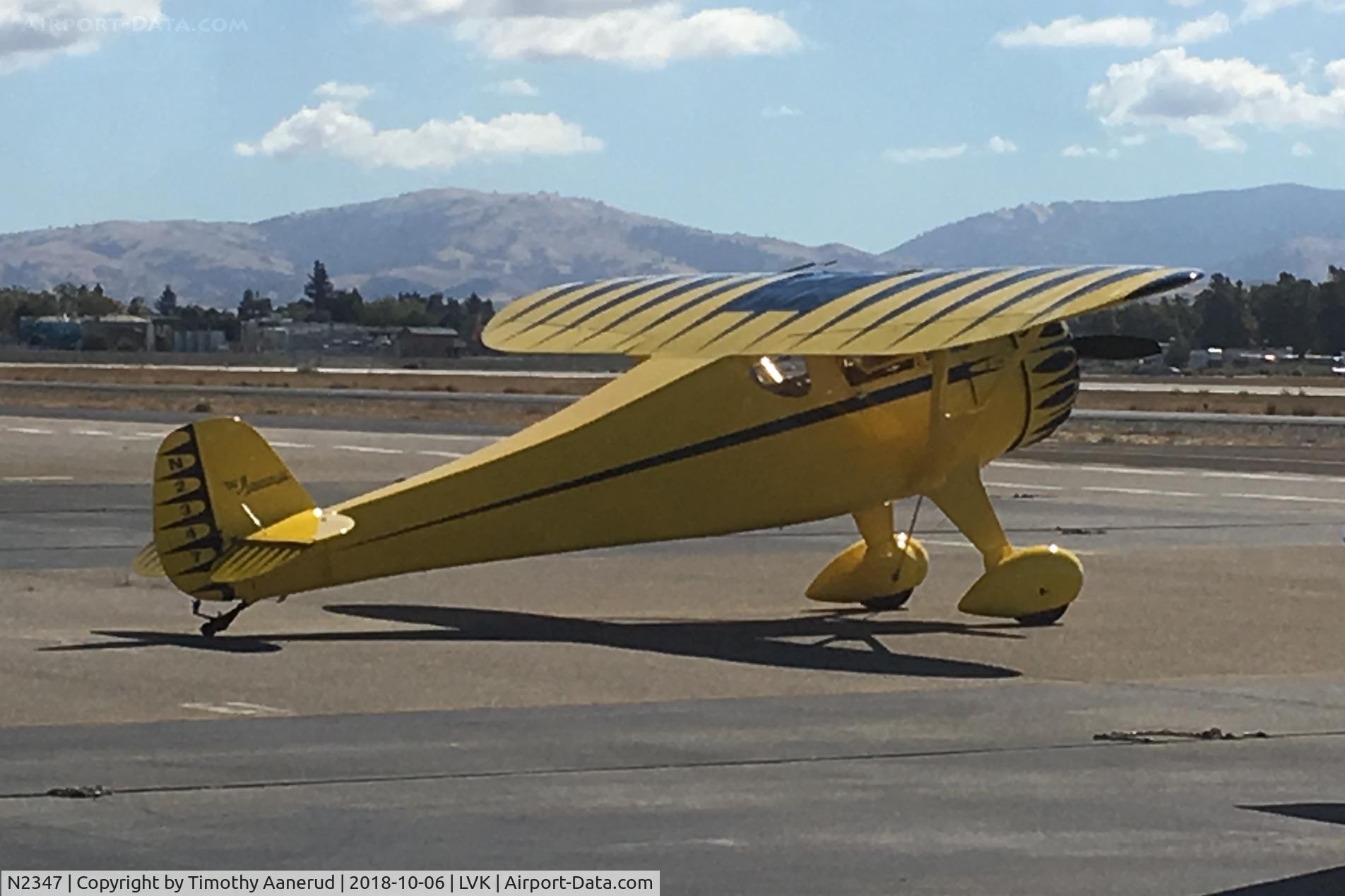 N2347, 1933 Monocoupe 110 Special C/N 5W-641, 2018 Livermore Airport Open House, 1933 Monocoupe 110 Special, c/n: 5W-641