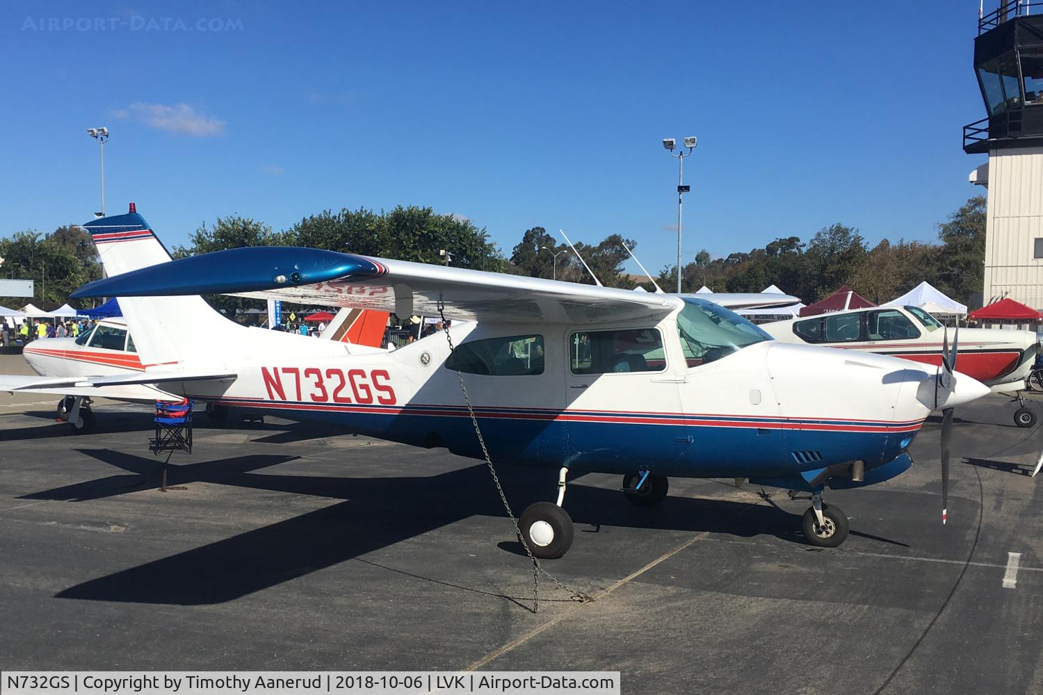 N732GS, 1976 Cessna T210L Turbo Centurion C/N 21061507, 2018 Livermore Airport Open House, 1976 Cessna T210L, c/n: 21061507