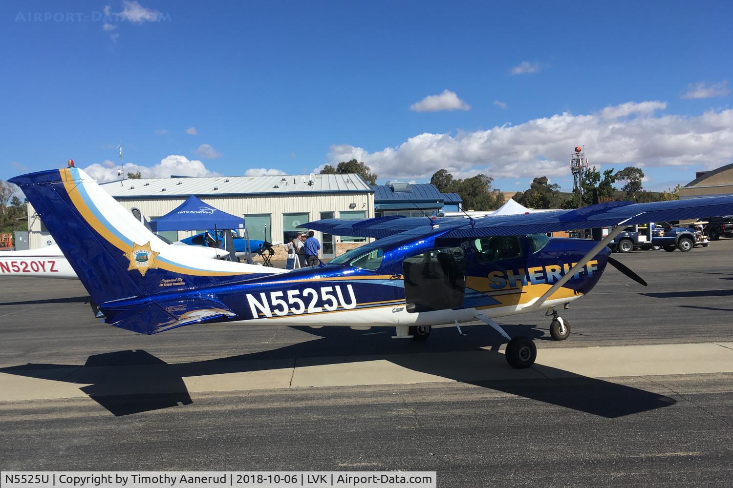 N5525U, 1979 Cessna U206G Stationair C/N U206-05311, 2018 Livermore Airport Open House, 1979 Cessna U206G, c/n: U20605311