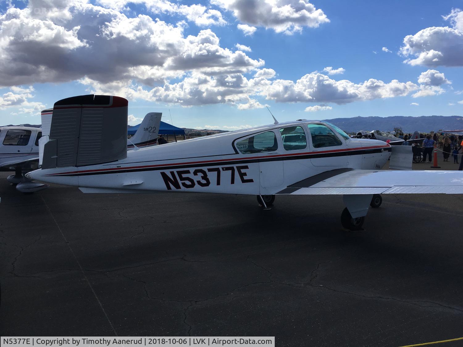 N5377E, 1959 Beech K35 Bonanza C/N D-5863, 2018 Livermore Airport Open House, 1959 Beech K35, c/n: D-5863