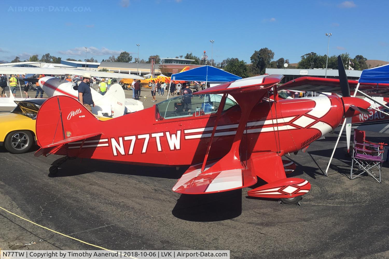 N77TW, 1989 Christen Pitts S-2B Special C/N 5160, 1989 Christen Pitts S-2B, c/n: 5160, 2018 Livermore Open House