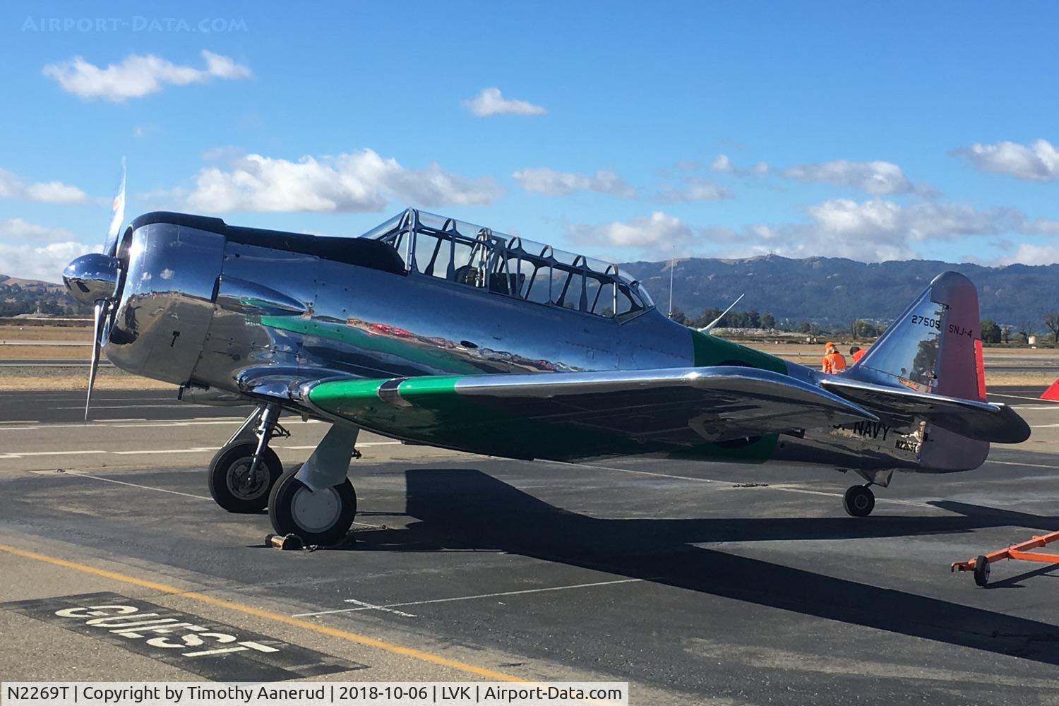 N2269T, 1943 North American Medore SNJ-4 C/N 88-12841, 1943 North American-medore SNJ-4, c/n: 88-12841, 2018 Livermore Open House