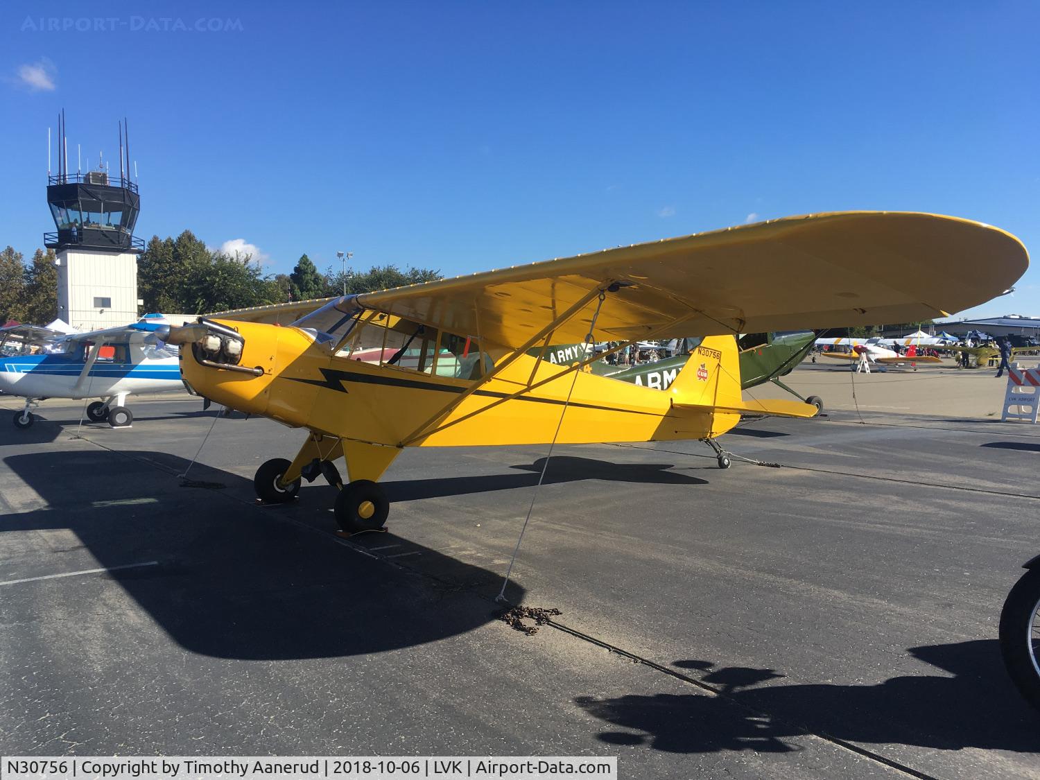 N30756, 1940 Piper J3C-65 Cub Cub C/N 5091, 1940 Piper J3C-65 Cub, c/n: 5091, 2018 Livermore Open House
