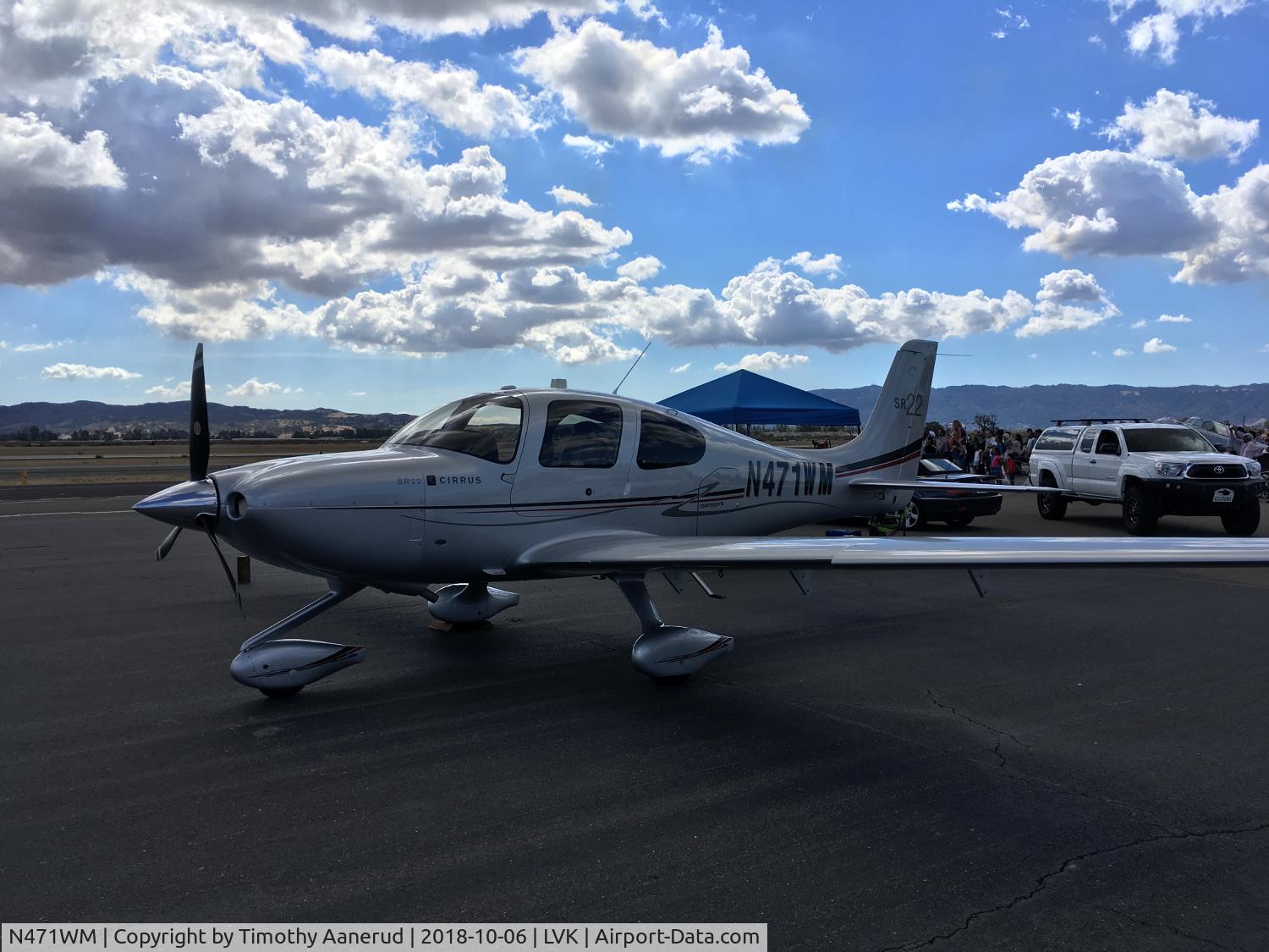 N471WM, 2011 Cirrus SR22 C/N 3801, 2011 Cirrus SR22, c/n: 3801, 2018 Livermore Open House