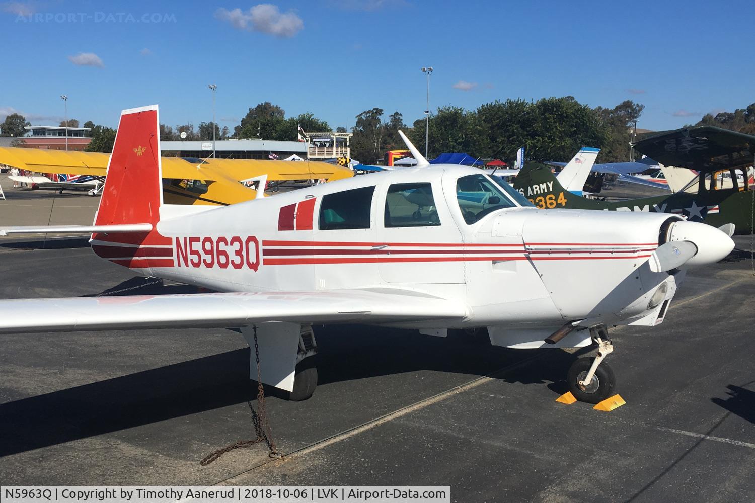 N5963Q, 1965 Mooney M20C Ranger C/N 3199, 1965 Mooney M20C, c/n: 3199, 2018 Livermore Open House