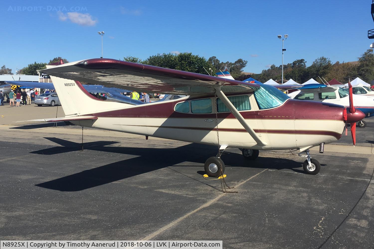 N8925X, 1960 Cessna 182D Skylane C/N 18253325, 1960 Cessna 182D, c/n: 18253325, 2018 Livermore Open House