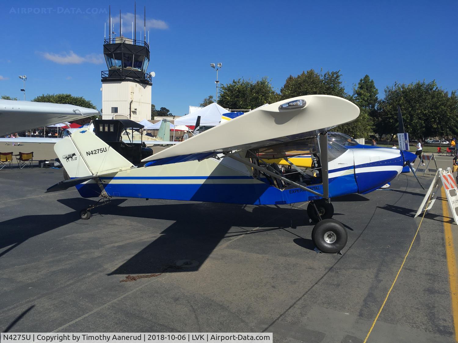 N4275U, 1991 Rans S-6 Coyote C/N 0791211, 2008 Rans S-6 Coyote, c/n: 0791211, 2018 Livermore Open House