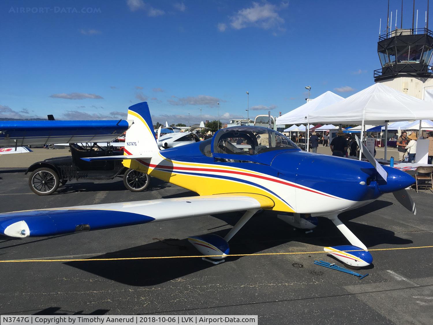N3747G, Vans RV-7A C/N 72036, 2008 Vans RV-7A, c/n: 72036, 2018 Livermore Open House