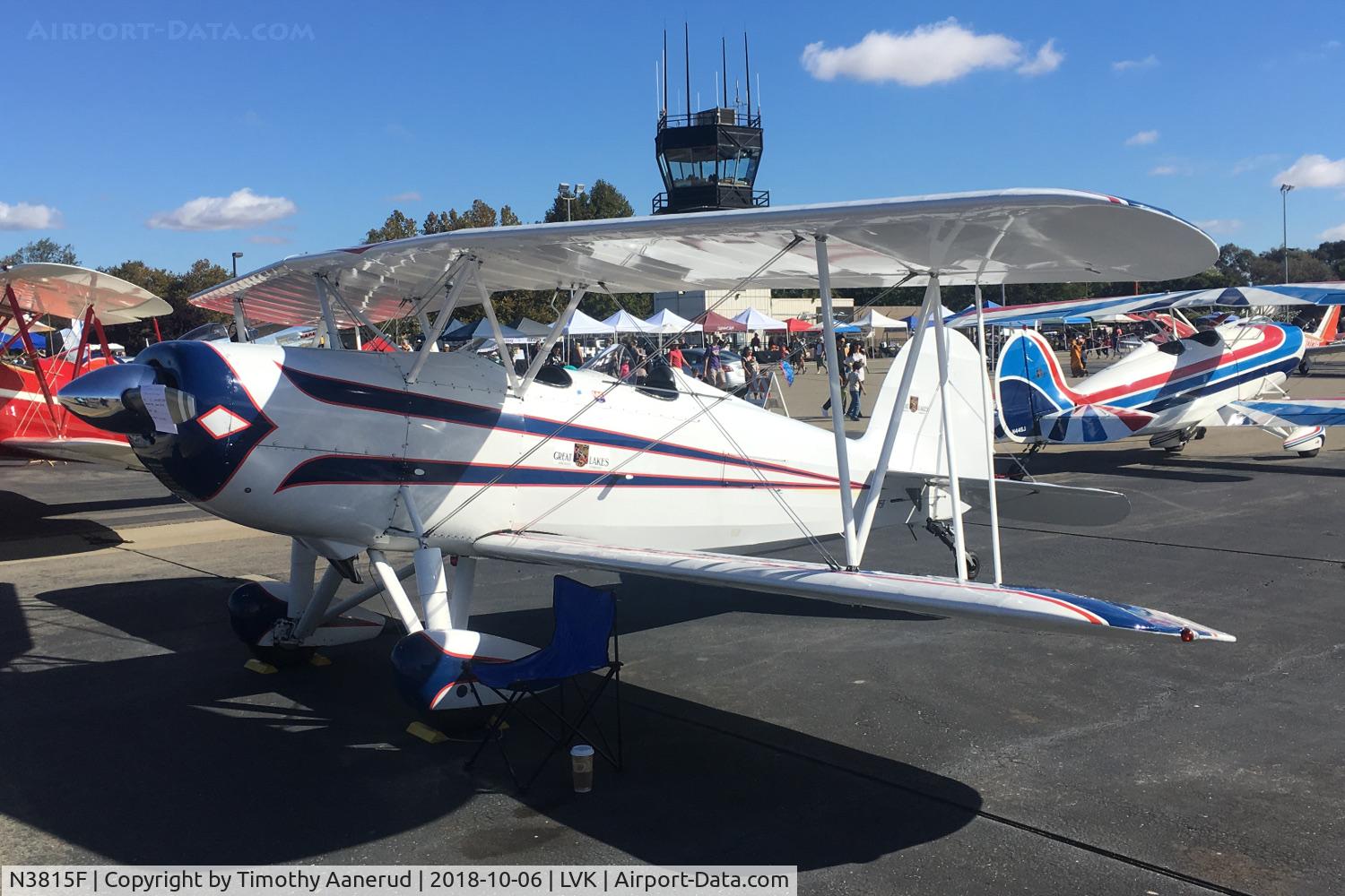 N3815F, 1977 Great Lakes 2T-1A-2 Sport Trainer C/N 0783, 1977 Great Lakes 2T-1A-2, c/n: 0783, 2018 Livermore Open House