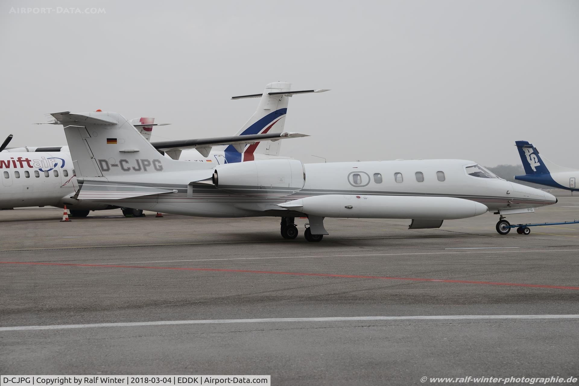 D-CJPG, 1977 Learjet 35A C/N 108, Learjet 35A - QAJ Quick Air Jet Charter - 35-108 - D-CJPG - 04.03.2018 - CGN