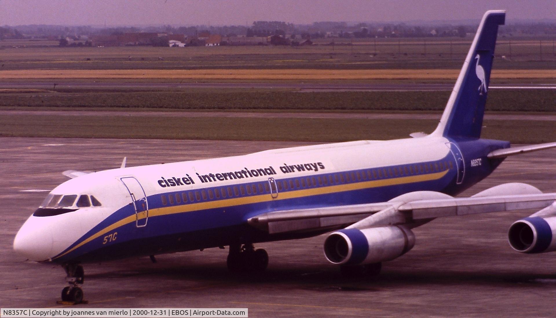 N8357C, 1962 Convair 30A C/N 24, Ostend, Belgium '90s