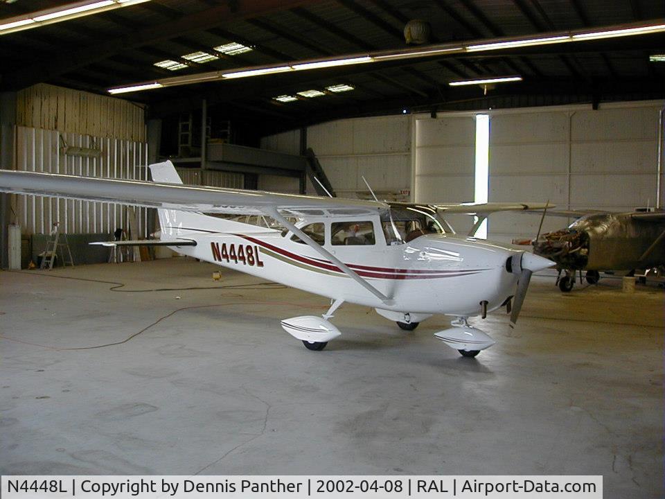 N4448L, 1966 Cessna 172G C/N 17254541, This photo taken the day I claimed 48L from the paint shop at Riverside. I cannot remember the name of the shop but I was extremely happy with the results.