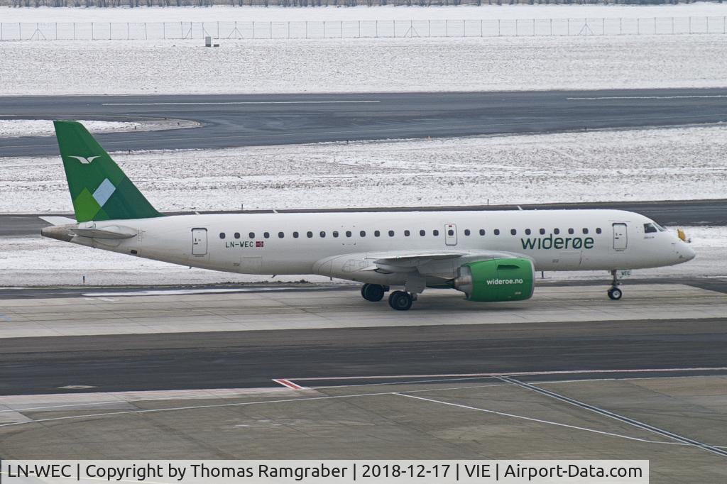 LN-WEC, 2018 Embraer 190-E2 (ERJ-190-300) C/N 19020011, Wideroe Embraer 190-E2