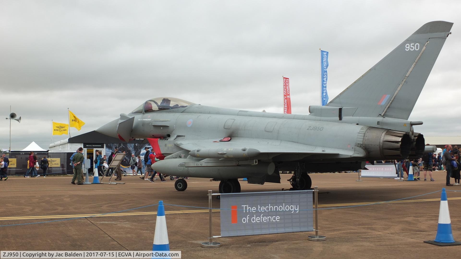 ZJ950, Eurofighter EF-2000 Typhoon FGR.4 C/N BS047, ZJ950 at RIAT 2017