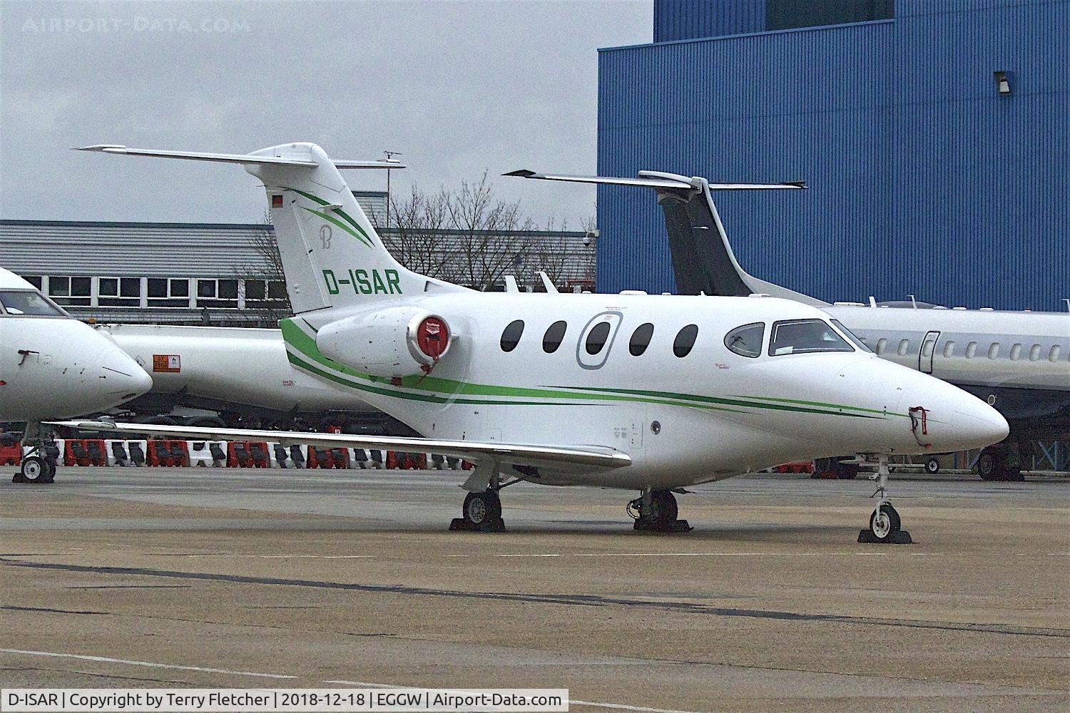 D-ISAR, 2006 Raytheon 390 Premier 1A C/N RB-148, At Luton