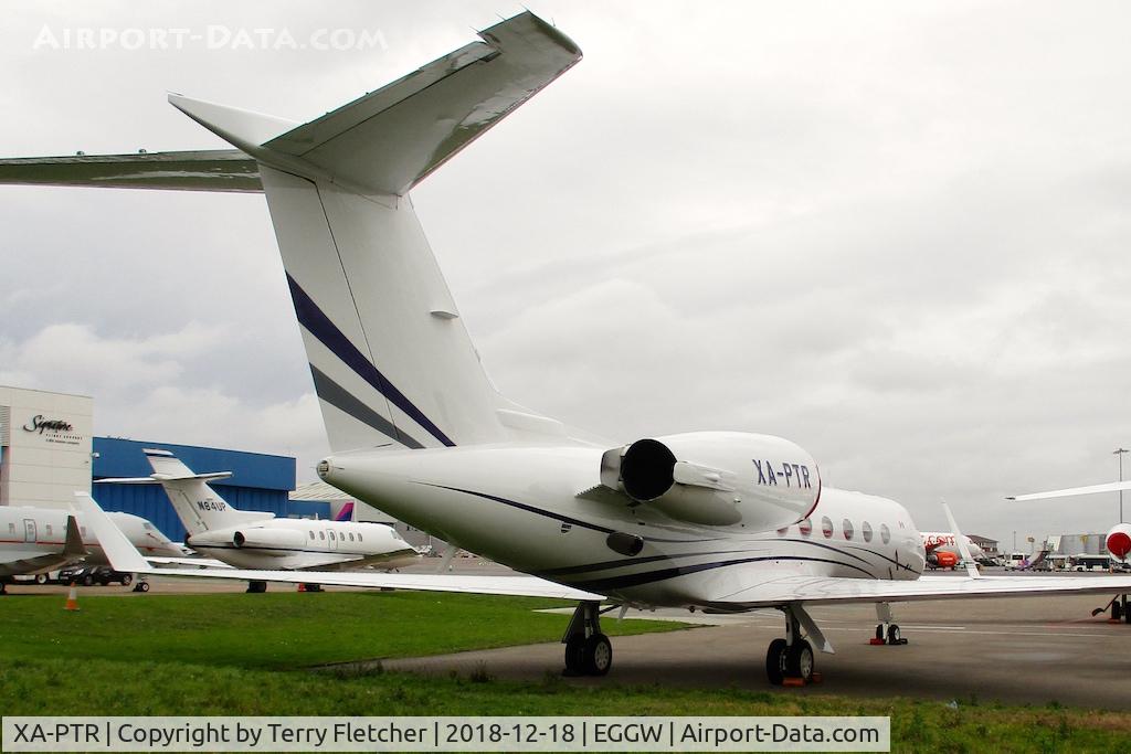 XA-PTR, 2001 Gulfstream Aerospace G-IV C/N 1467, at Luton