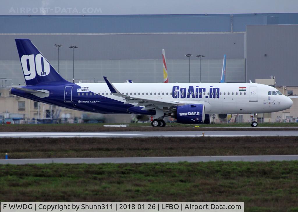 F-WWDG, 2017 Airbus A320-271N C/N 7858, C/n 7858 - To be VT-WGN
