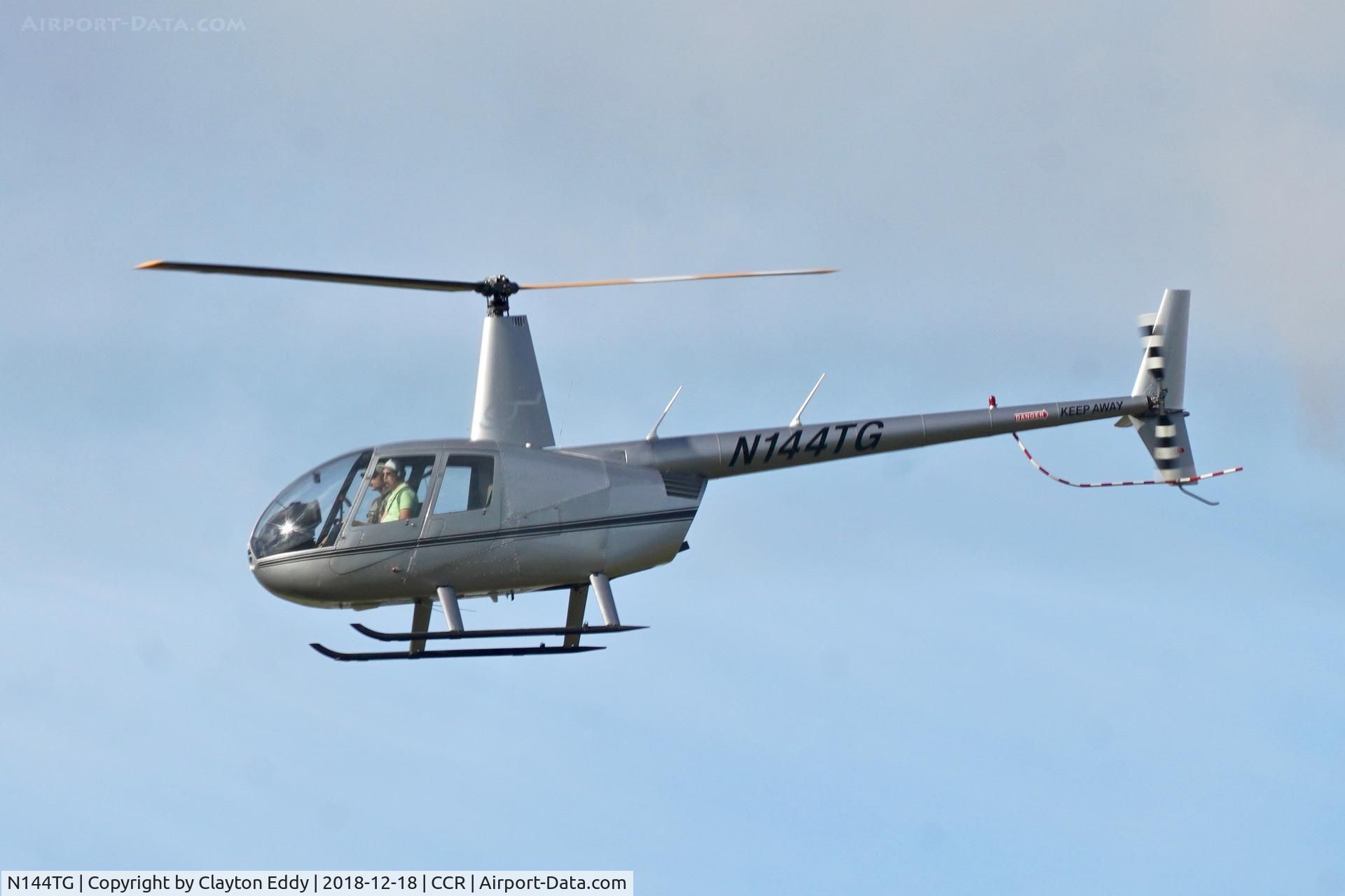 N144TG, 2003 Robinson R44 II C/N 10227, Buchanan Field Concord California 2018.