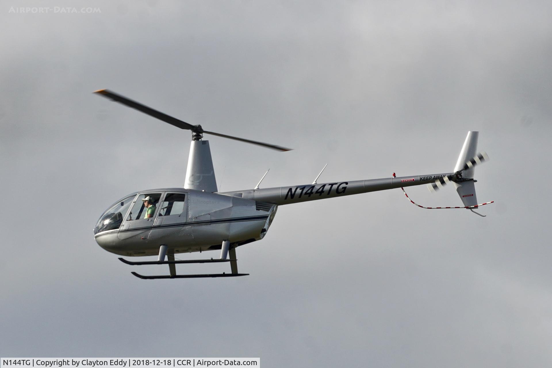 N144TG, 2003 Robinson R44 II C/N 10227, Buchanan Field Concord California 2018.