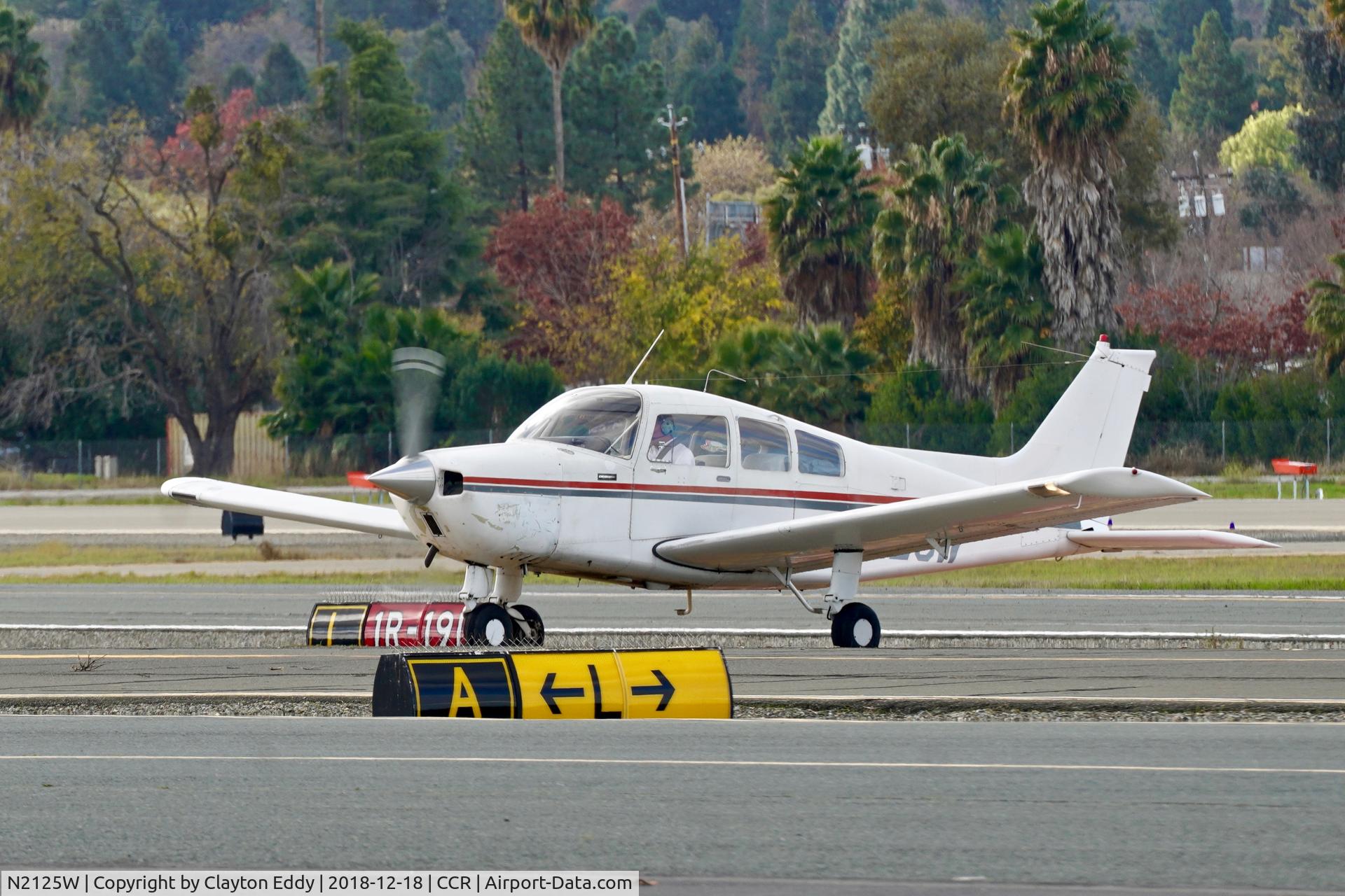 N2125W, 1973 Beech C23 Sundowner 180 C/N M-1499, Buchanan Field Concord California 2018.