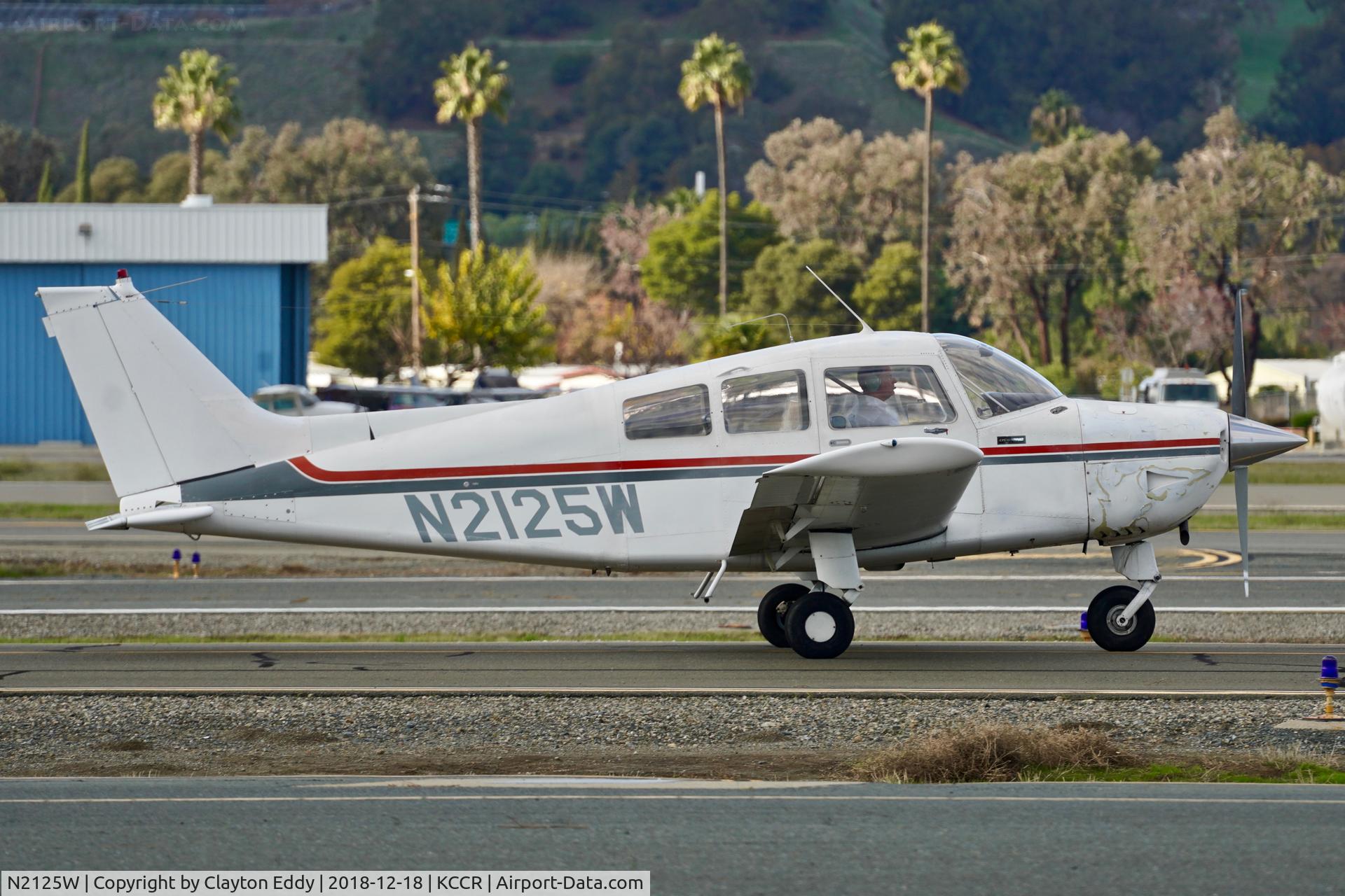N2125W, 1973 Beech C23 Sundowner 180 C/N M-1499, Buchanan Field Concord California 2018.