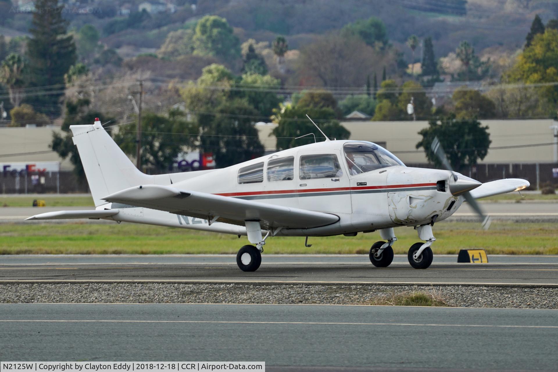 N2125W, 1973 Beech C23 Sundowner 180 C/N M-1499, Buchanan Field Concord California 2018.