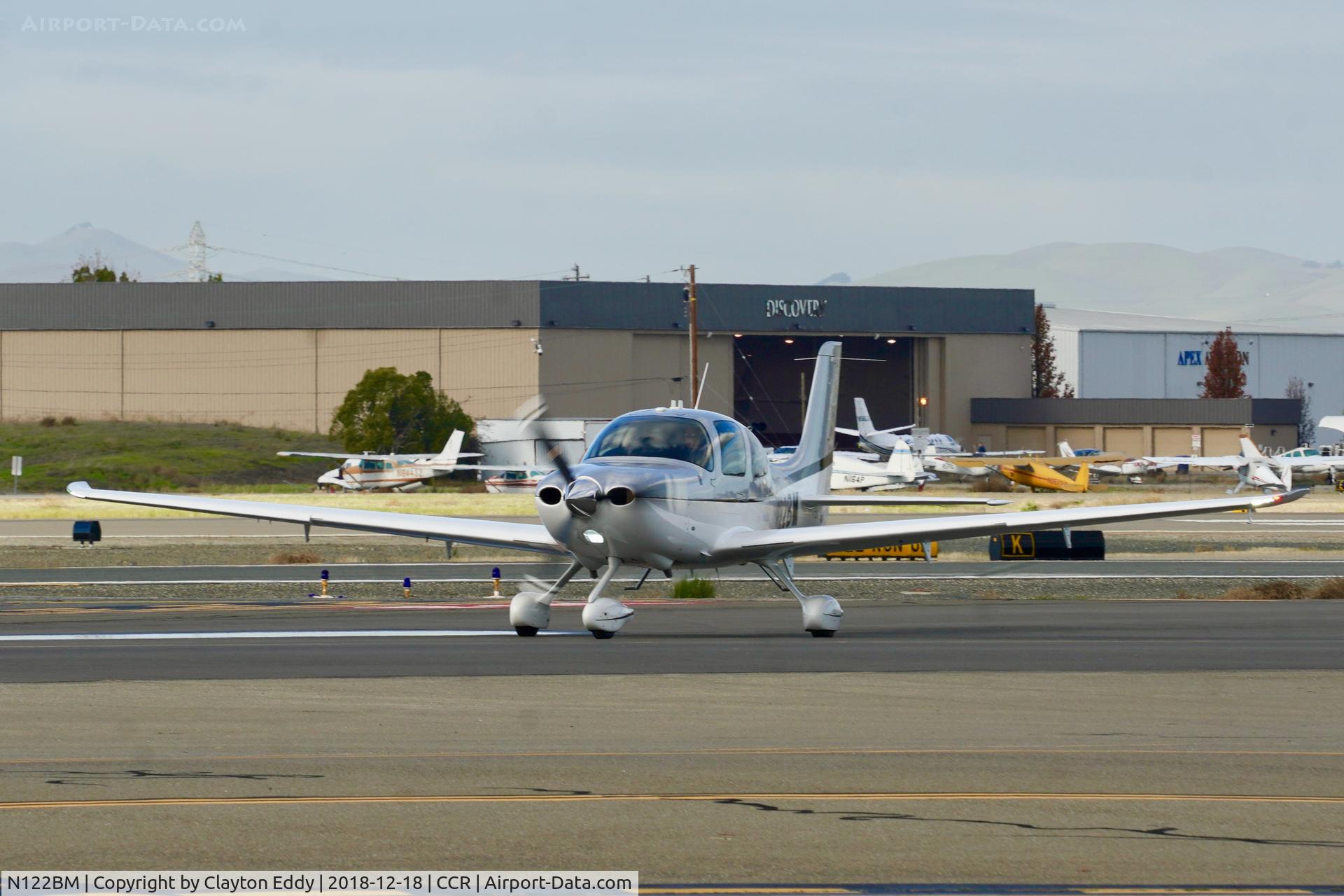 N122BM, 2017 Cirrus SR22 C/N 4459, Buchanan Field Concord California 2018.