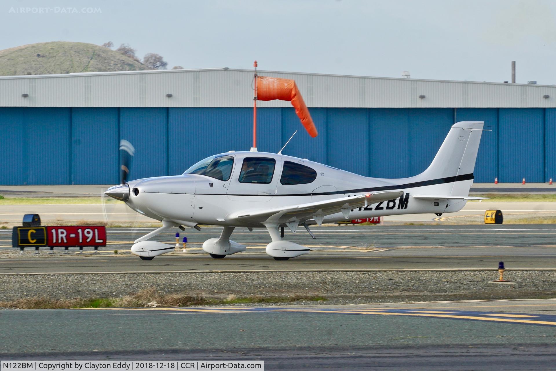 N122BM, 2017 Cirrus SR22 C/N 4459, Buchanan Field Concord California 2018.