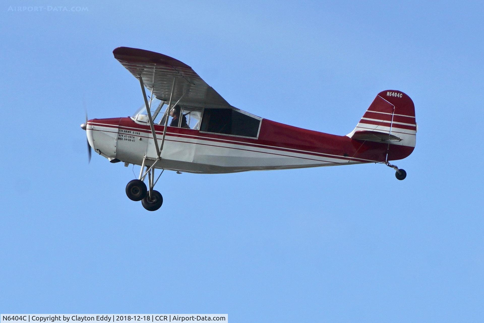 N6404C, Aeronca 7BCM C/N 7BCM-296, Buchanan Field Concord California 2018.