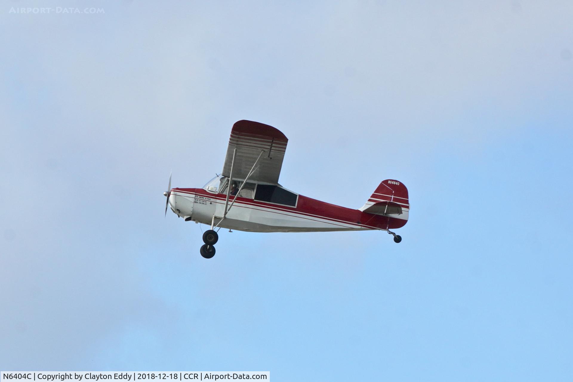 N6404C, Aeronca 7BCM C/N 7BCM-296, Buchanan Field Concord California 2018.