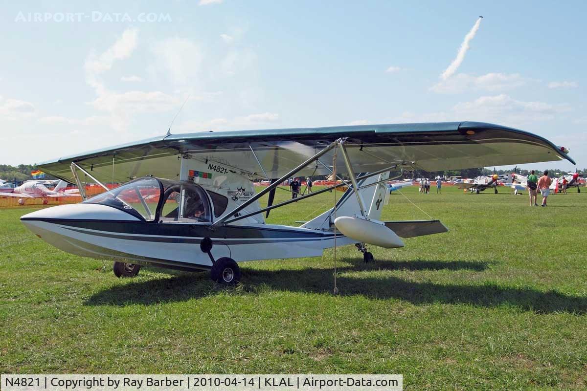 N4821, 1999 Progressive Aerodyne Searey C/N 1DK200, N4821   Progressive Aerodyne SeaRey [1DK-200] Lakeland-Linder~N 14/04/2010