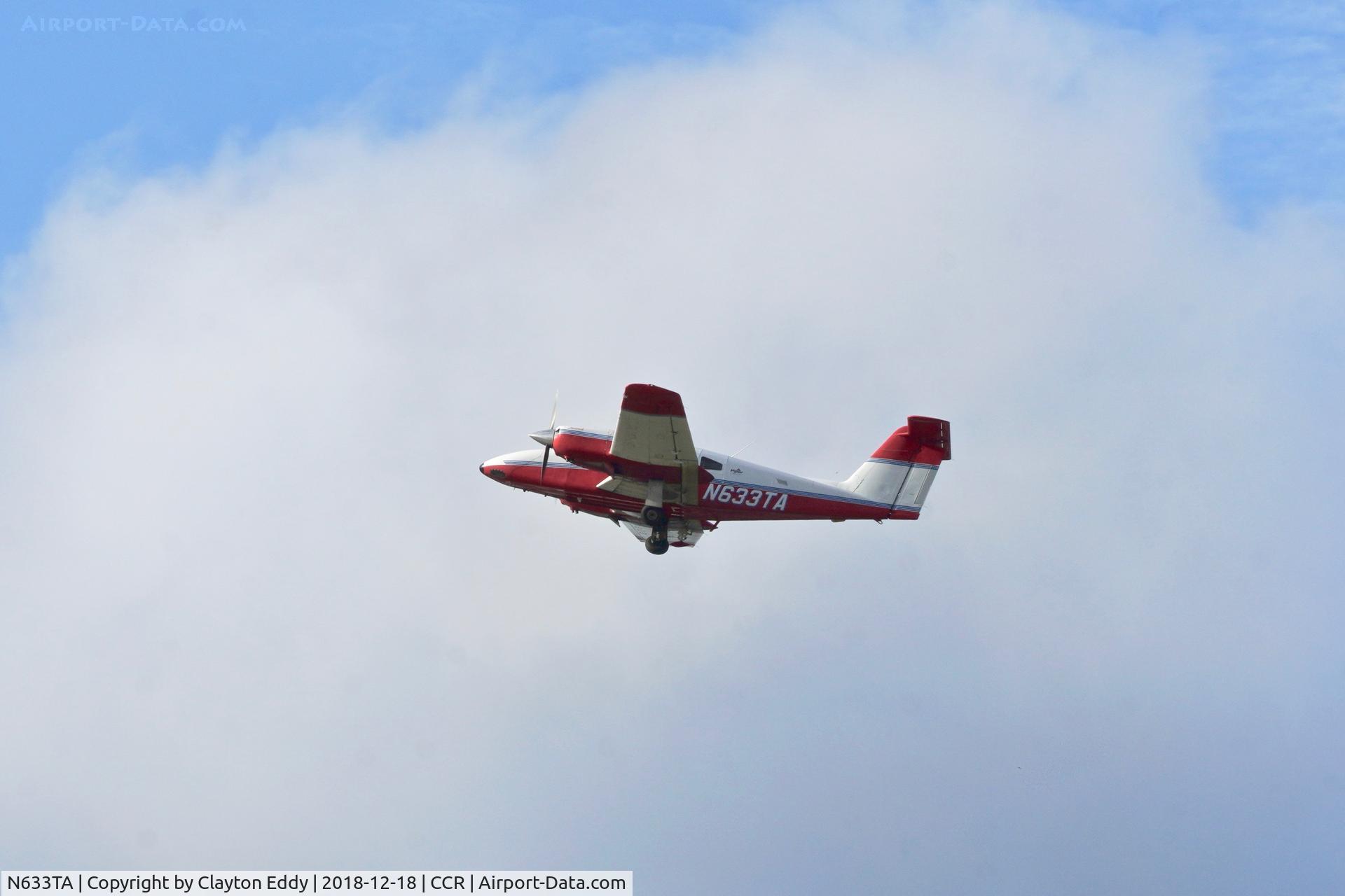 N633TA, 2001 Piper PA-44-180 Seminole C/N 4496052, Buchanan Field Concord California 2018.