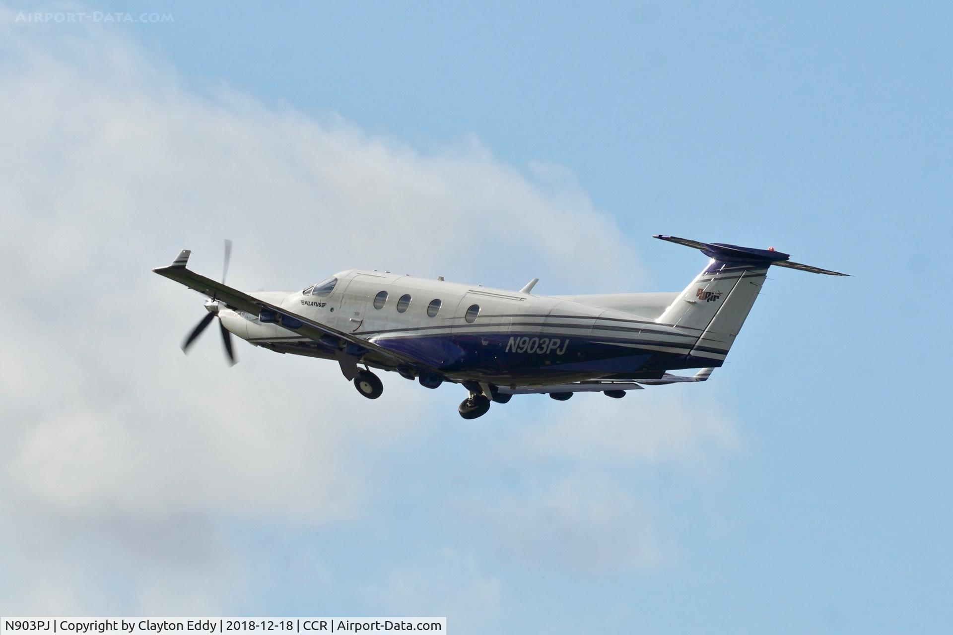 N903PJ, 1999 Pilatus PC-12/45 C/N 273, Buchanan Field Concord California 2018.