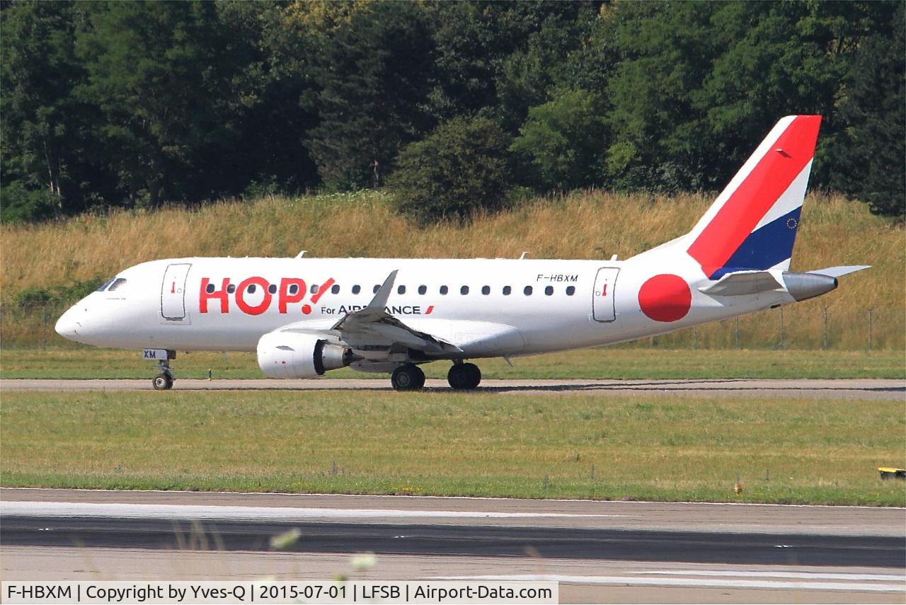 F-HBXM, 2003 Embraer 170LR (ERJ-170-100LR) C/N 17000010, Embraer ERJ-170LR, Taxiing to holding point rwy 15, Bâle-Mulhouse-Fribourg airport (LFSB-BSL)